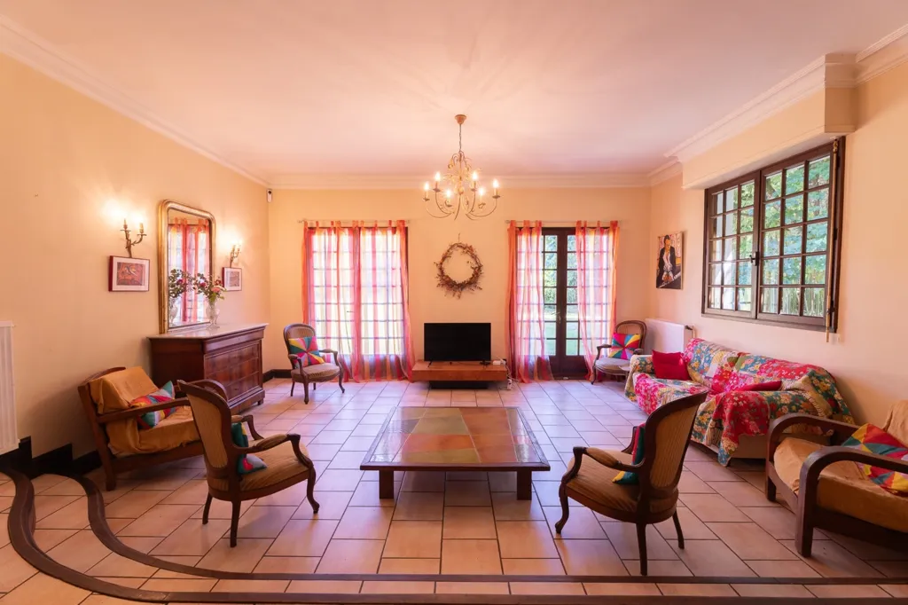 Soggiorno - Detached House with Pool and Garden in Labenne