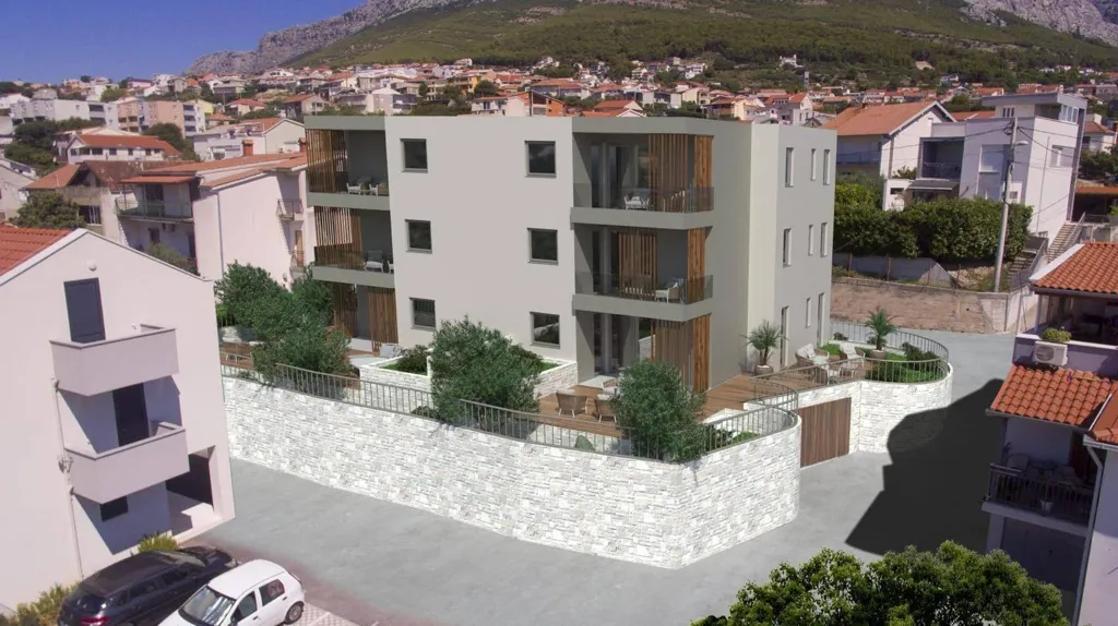 Newly Built Apartment with Large Terrace in Klis