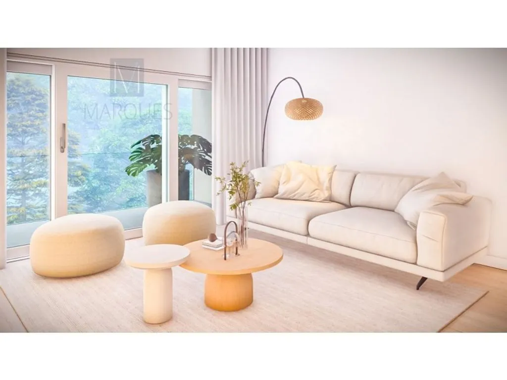 Living Room - Luxury Apartment with Sea Access in Seixal