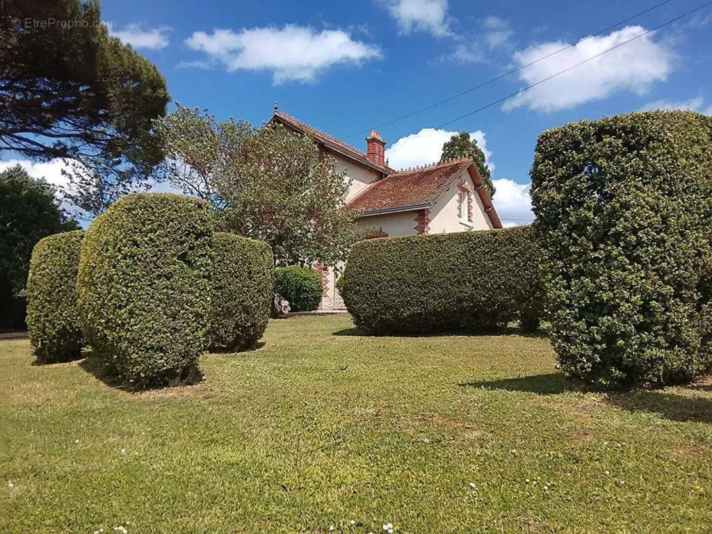 Garden - Renovated Manor with Garden in Bélâbre