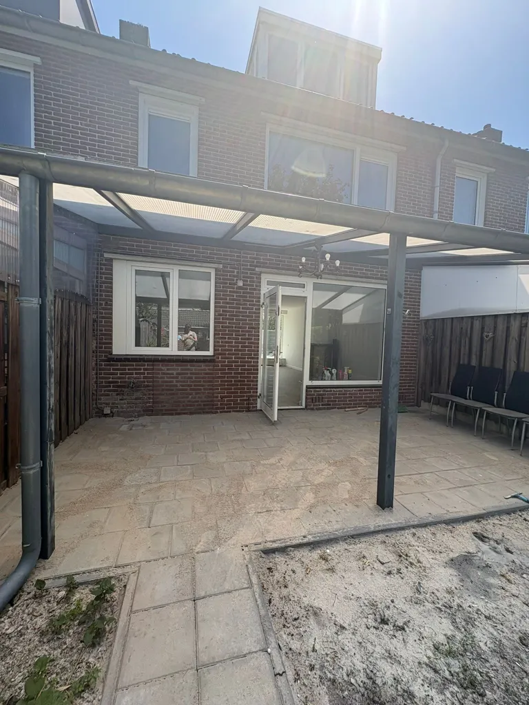Terrass - Partially Renovated House with Garden in Eindhoven