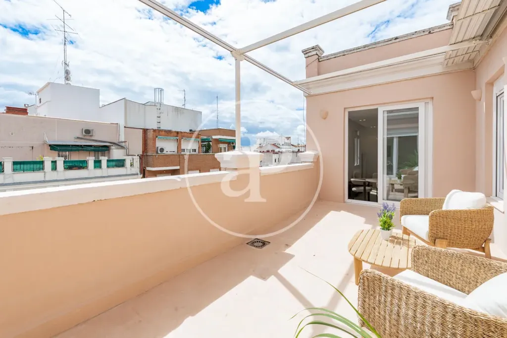 Terrass - Outdoor Penthouse in Ponzano, Chamberí