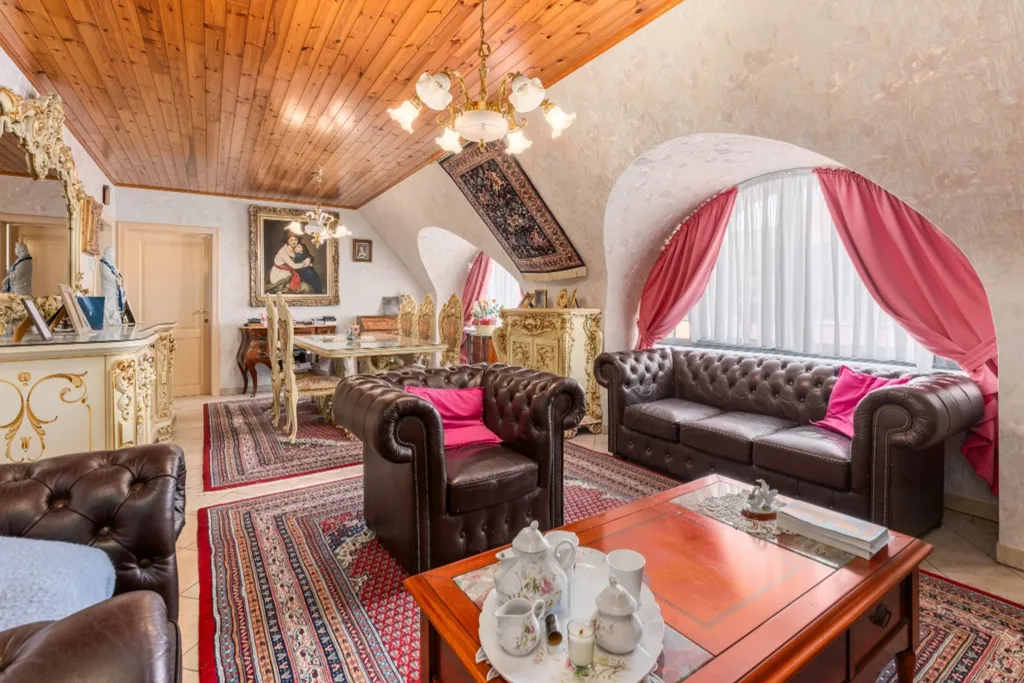 Séjour - Appartement Spacieux avec Garage au Centre de Lebbeke