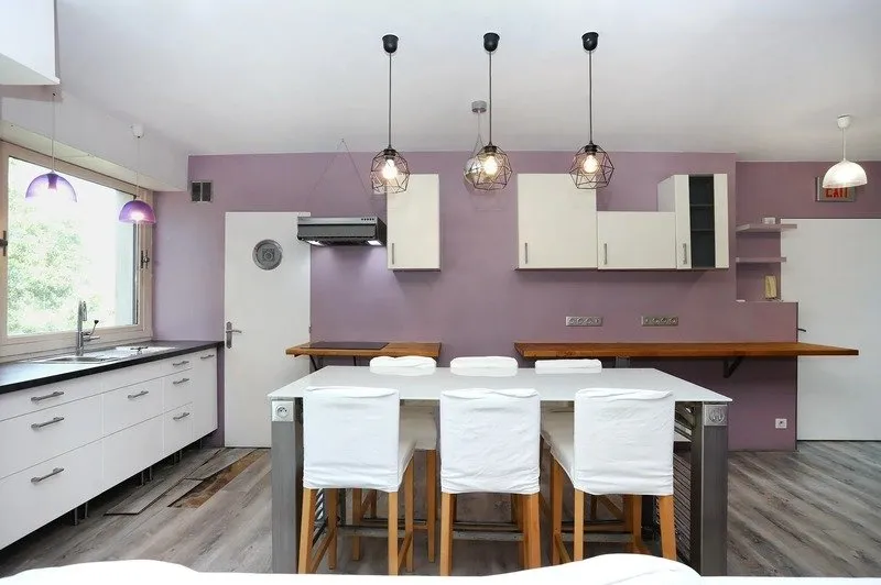 Sala da pranzo - 4-Piece Flat with Balcony in Rennes