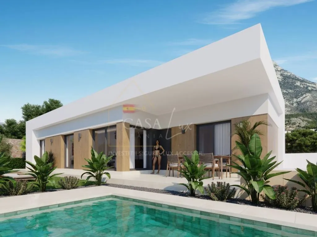 Piscina - Contemporary Villa with Pool in Finestrat