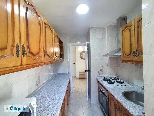 Kitchen - Apartment with Terrace in Granada