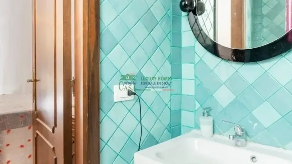 Salles de bain - Independent House with Terrace in Ispica
