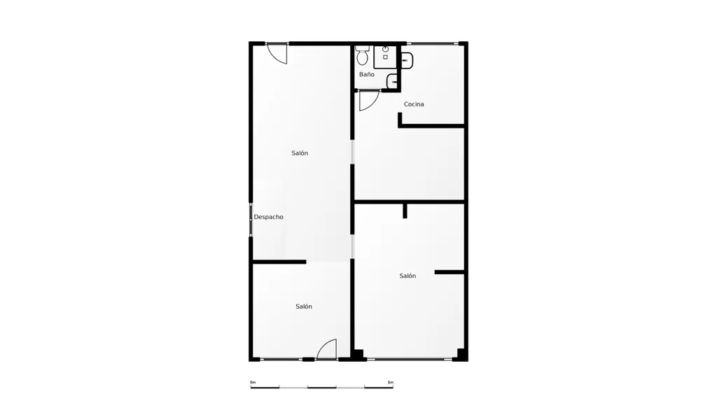 Floor Plan - Commercial Space in Badalona, Barcelona