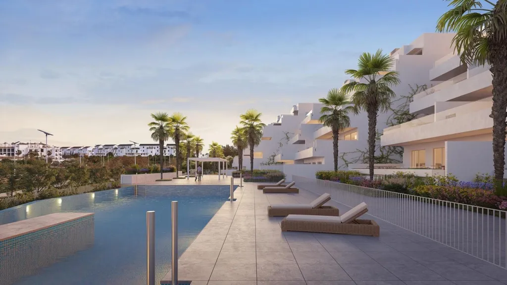 Piscine - Penthouse Flat with Sea Views in Estepona