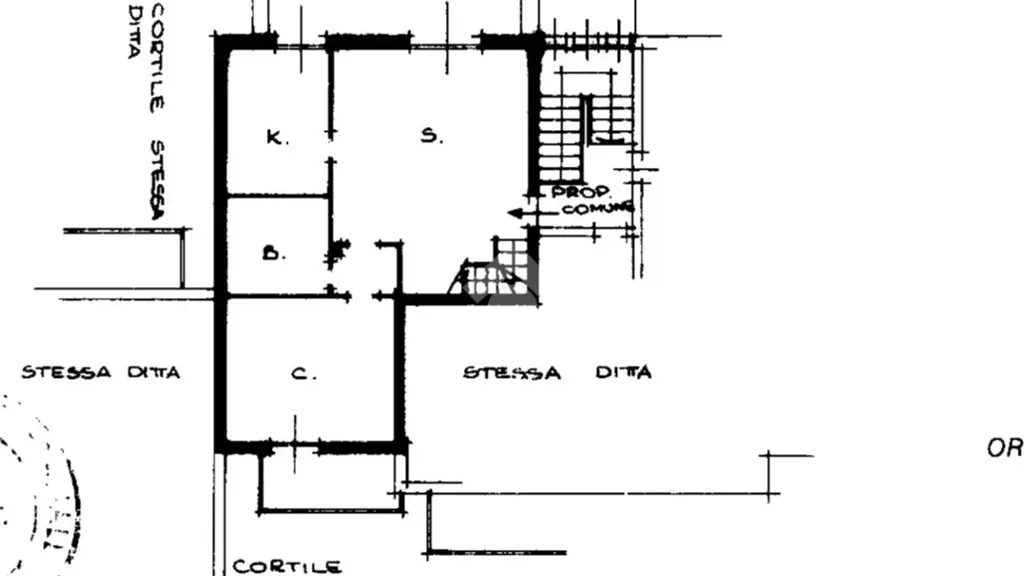 Plan - Spacious Apartment with Balcony in Vimercate