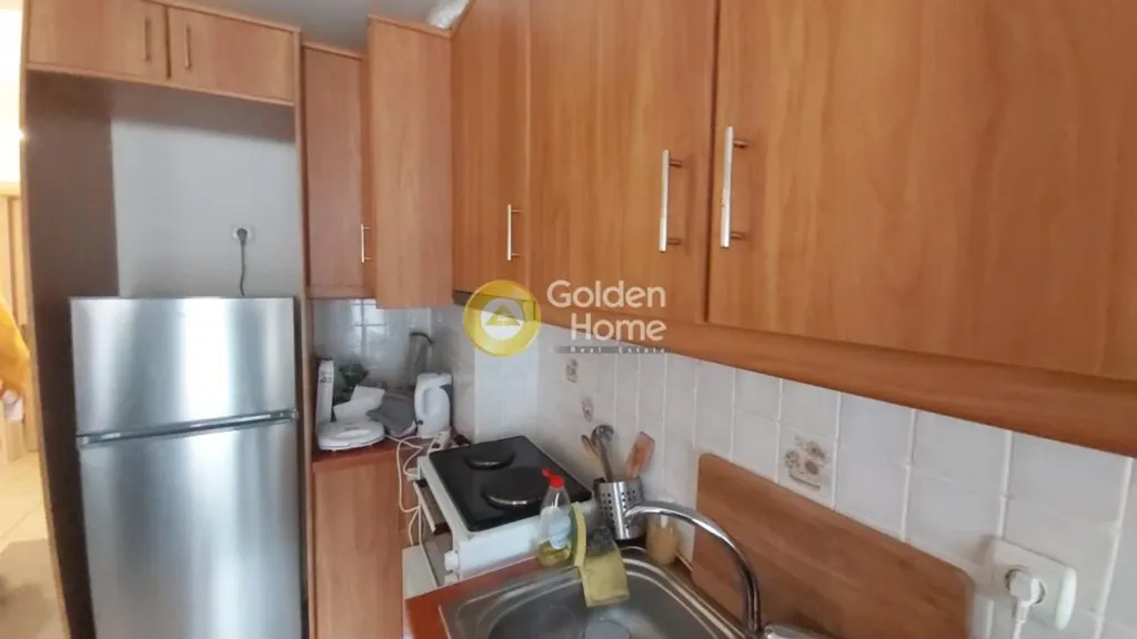 Cuisine - Studio Flat with Balcony in Hymettus - Pyrkal