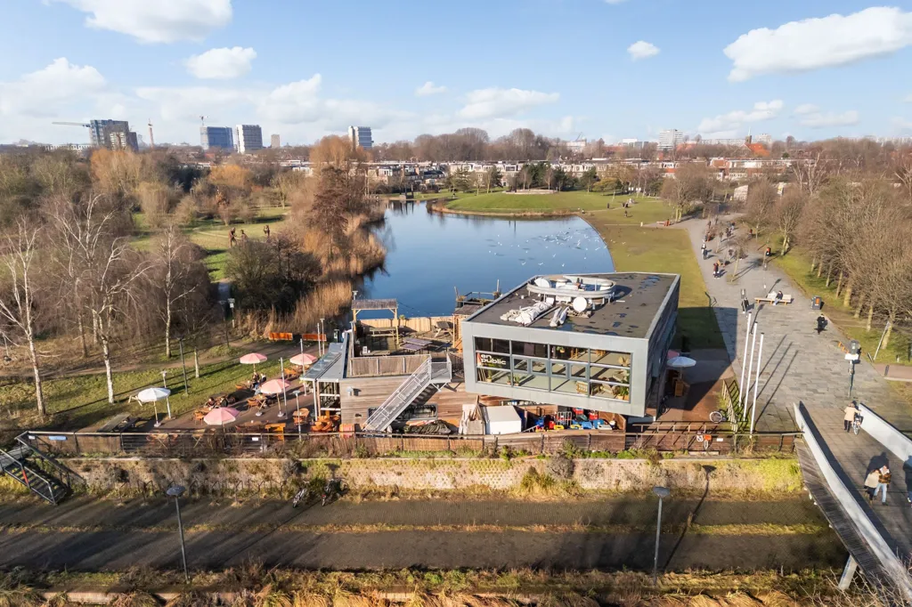Vue aérienne - Charming Apartment with Balcony in Utrecht