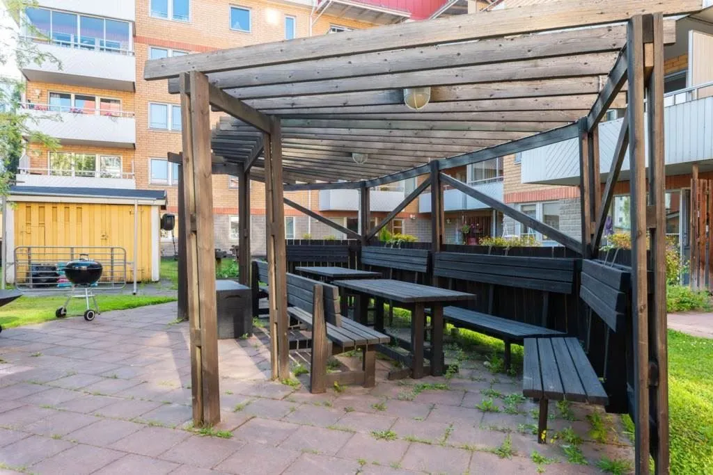 Terrasse - Apartment with Large Terrace in Luleå Centre