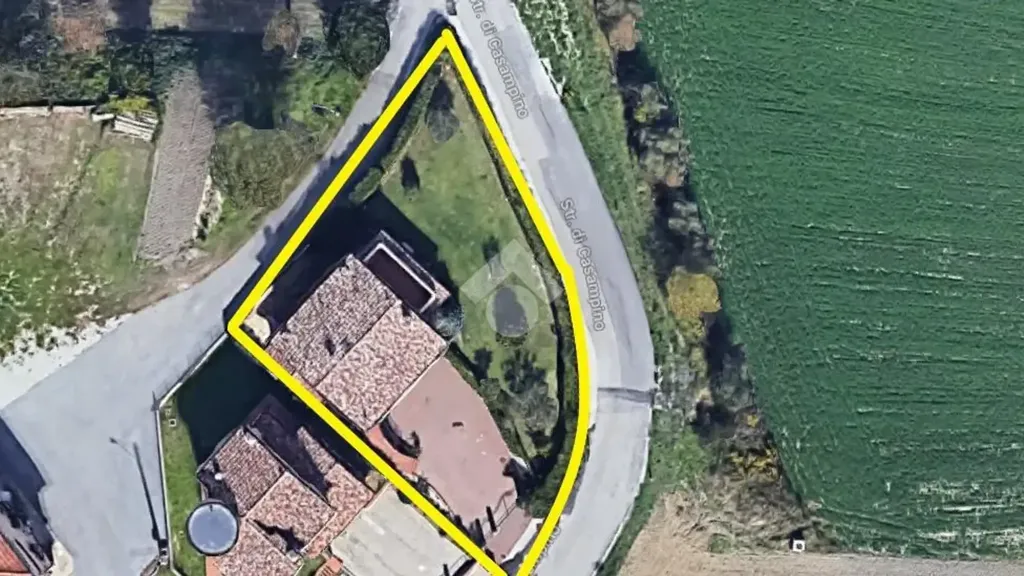 Vue aérienne - Panoramic Villa with Garden in San Marino