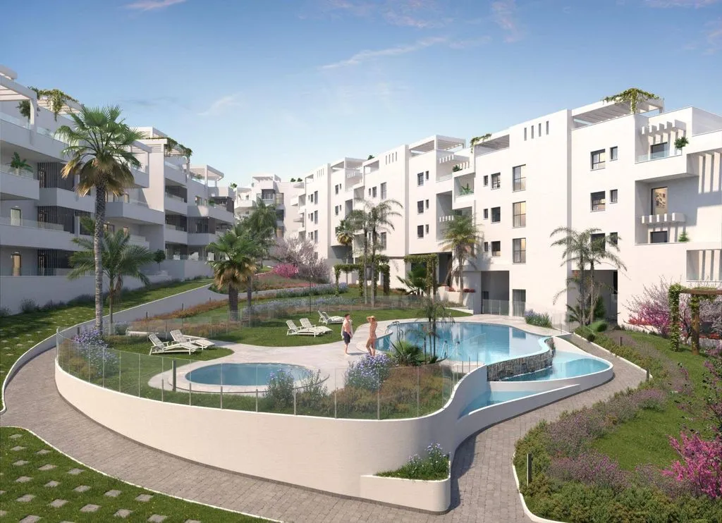 Piscine - Luxury Apartment with Pool in Málaga