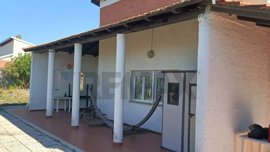 Terrasse - Single-Level Villa with Sea View in Ardea