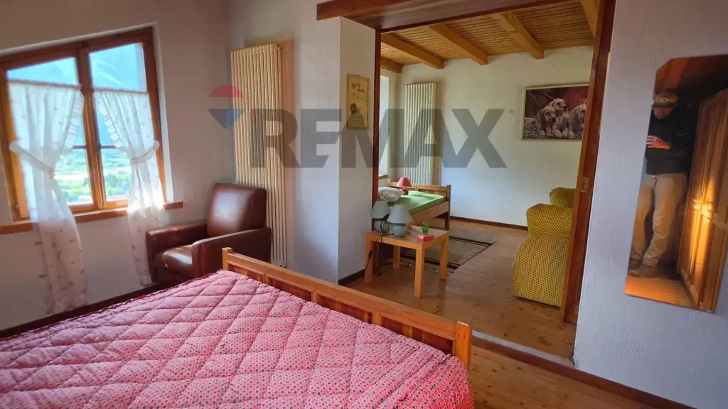 Bedrooms - Trilocale with Garden in Darzo