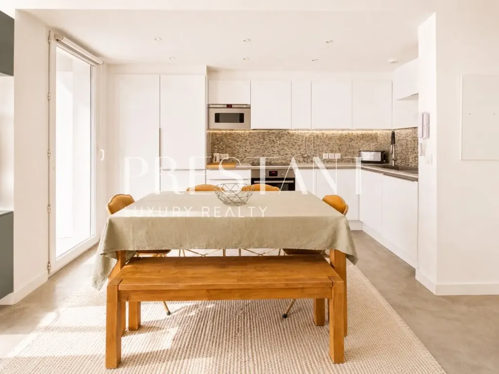 Cuisine - Duplex Lumineux avec Terrasse à Biarritz
