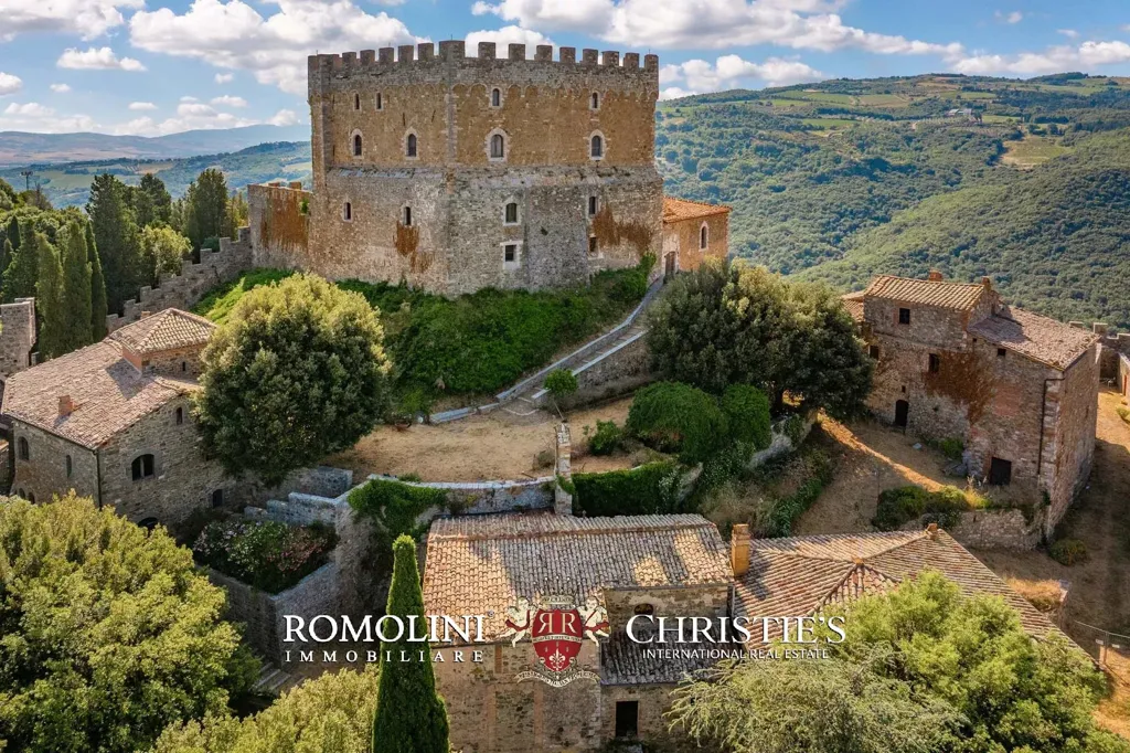 Välivaade - Medieval Castle with Panoramic Views in Val d'Orcia