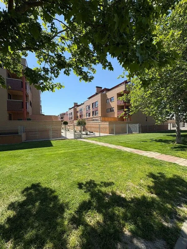 Garden - Apartment with Terrace in La Cistérniga