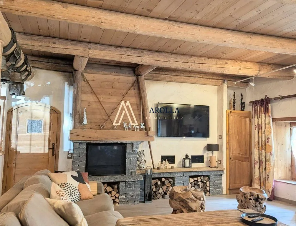Séjour - Chalet Luxueux avec Vue Montagne à Bourg-Saint-Maurice
