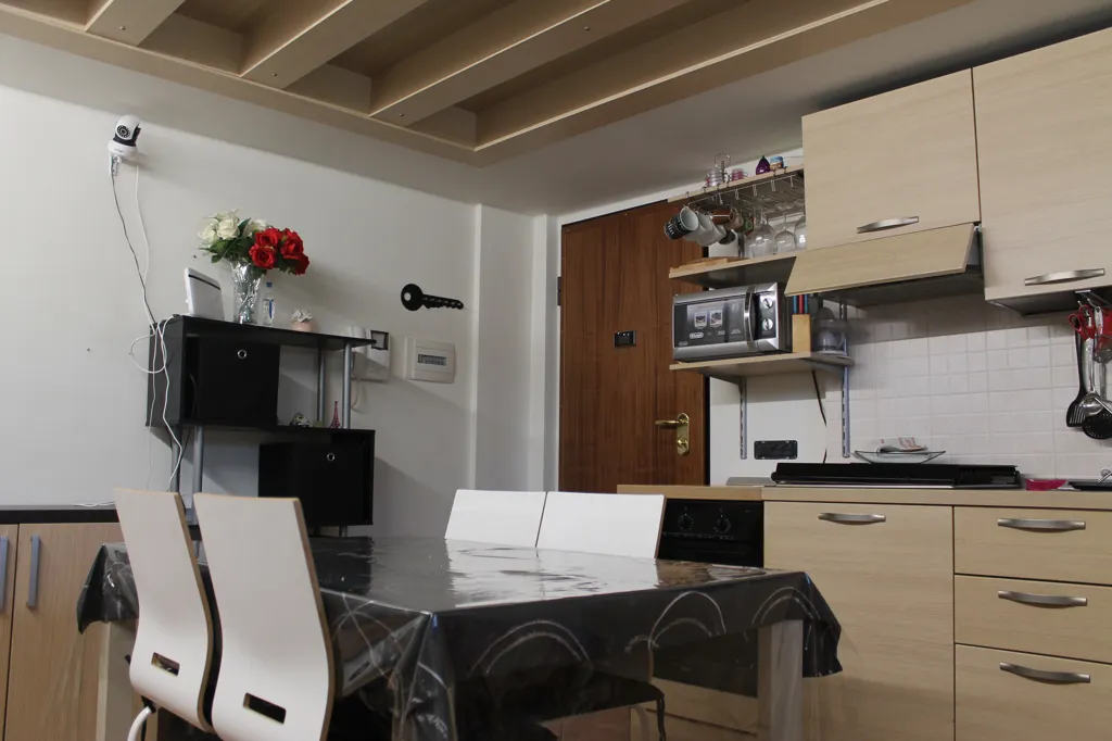 Sala da pranzo - Apartment with Balcony in Mentana
