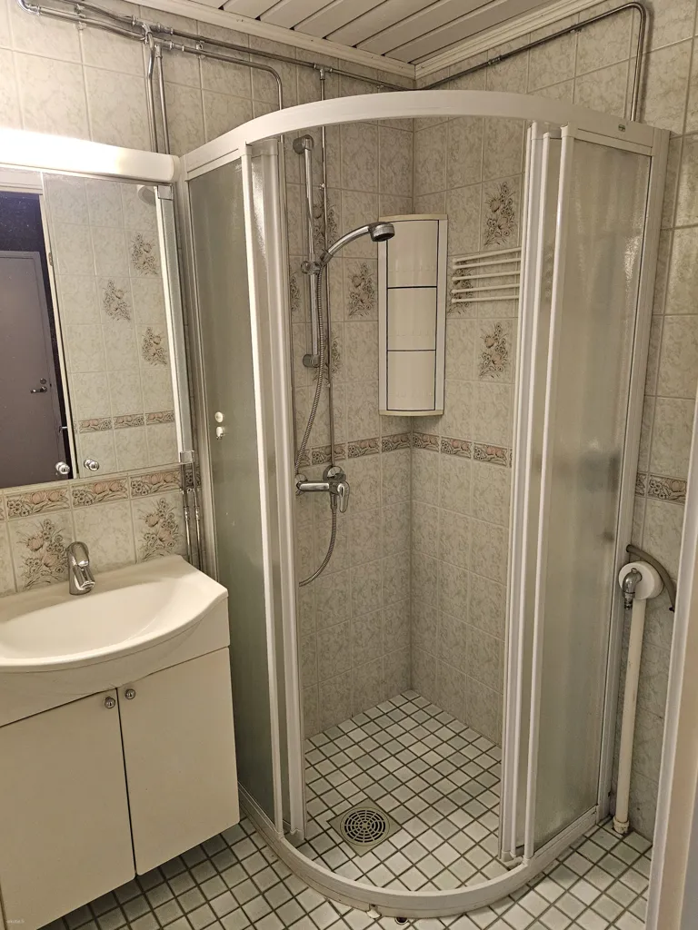 Salles de bain - Bright Apartment with East View in Imatra