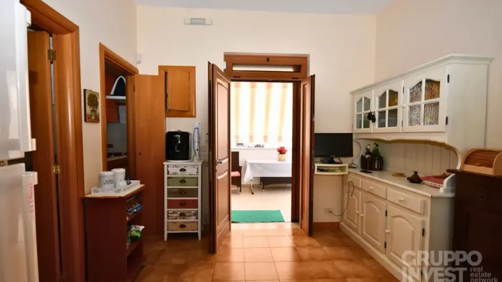 Cuisine - Apartment with Private Garden in Torre Canne