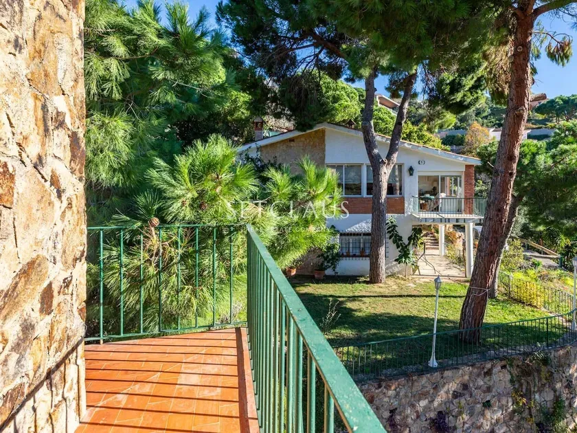 Terrasse - Chalet with Private Pool in Cala Canyelles, Lloret de Mar