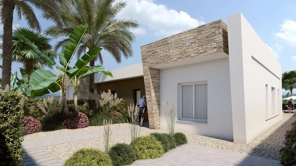 Terraced Villa with Pool in Algorfa