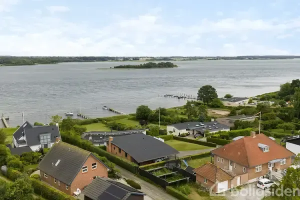 Aerial - Villa with Sea View on Rantzausmindevej, Svendborg