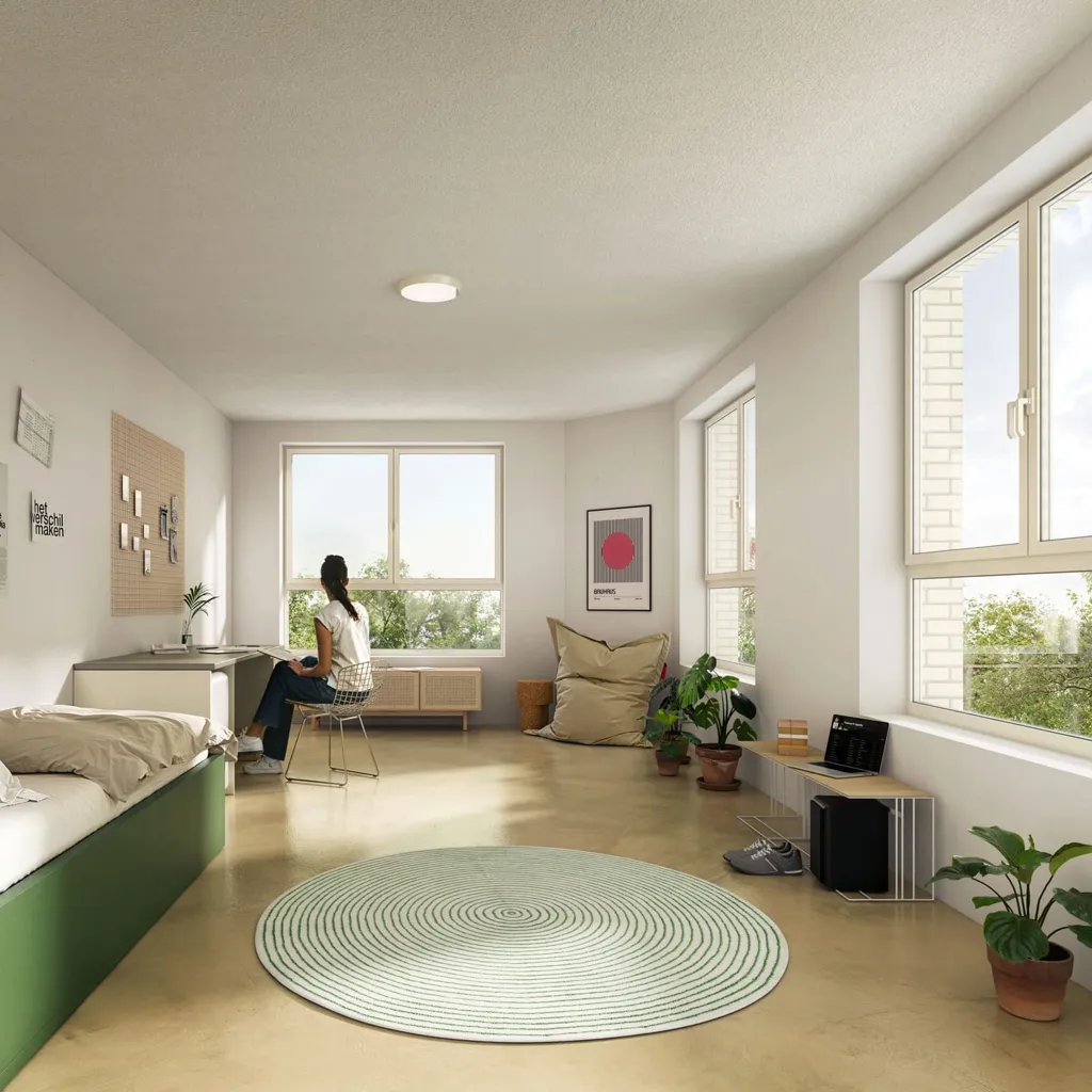 Bedrooms - Newly Built 1-Bedroom Apartment in Edegem