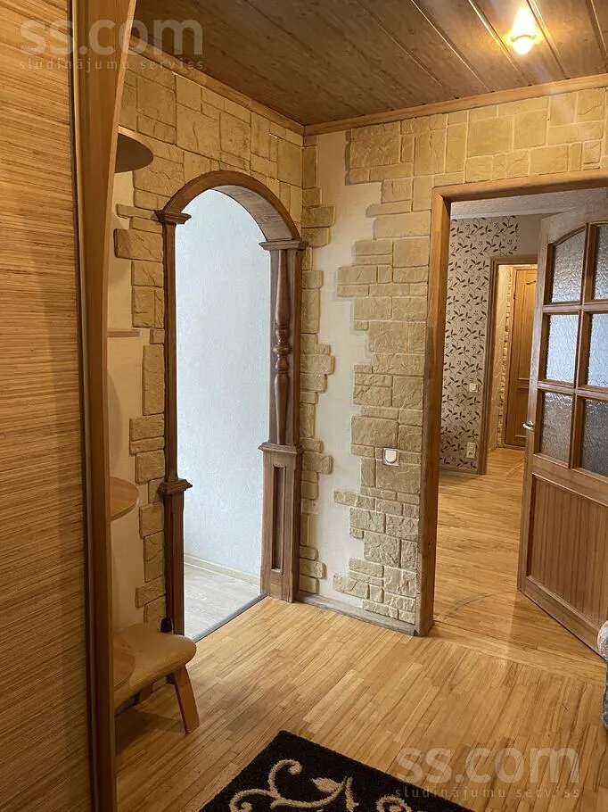 Hallway - 3-Bedroom Flat with Balcony in Riga