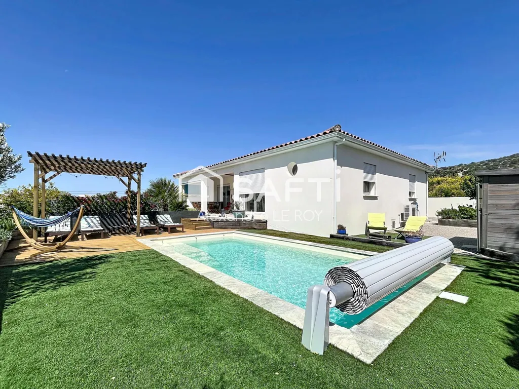 Piscine - Villa avec Piscine et Jardin à Saint-Jean-de-Fos
