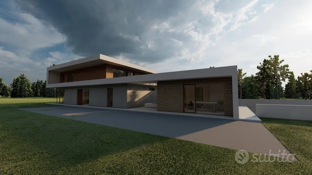 Architectural Villa with South Exposure in Prestigious Location