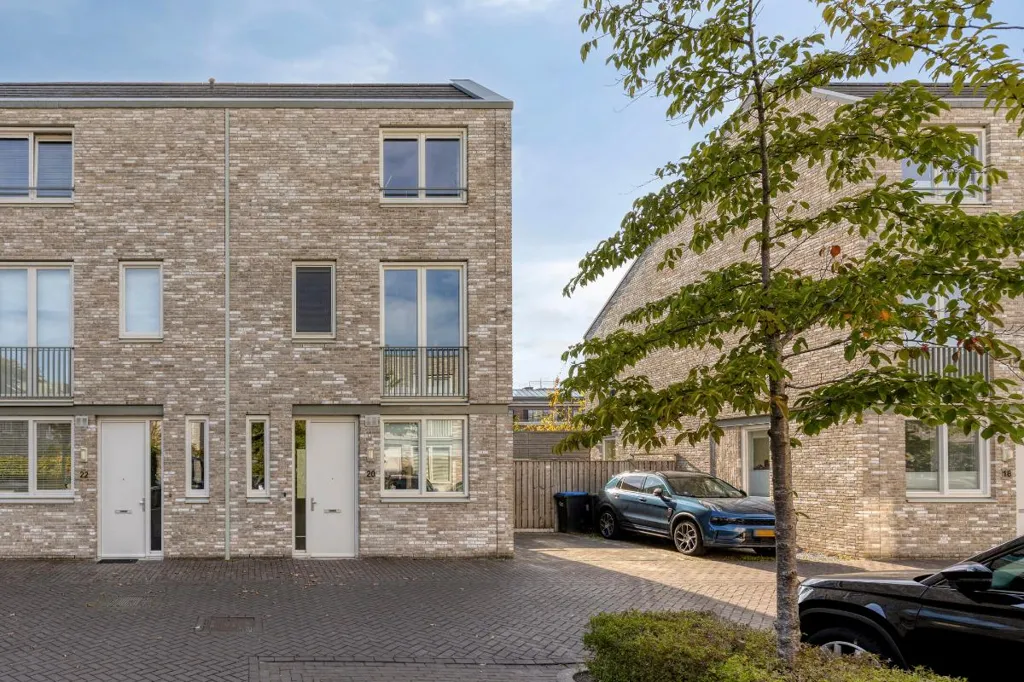 Exterior - Modern Corner House with Garden in Strijp-R, Eindhoven