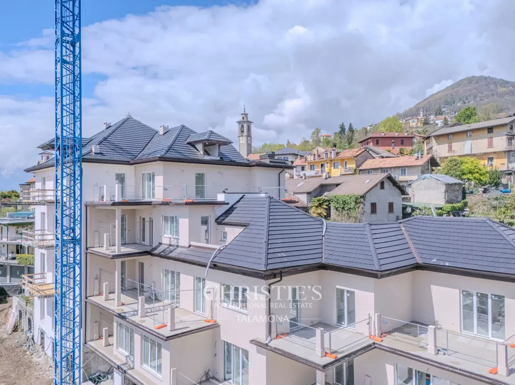 Vue aérienne - Duplex with Lake View in Arizzano