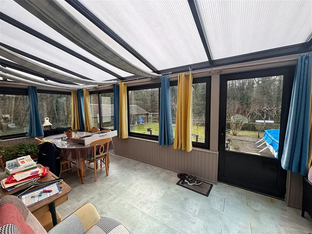 Terrass - House with Pool in Abilly