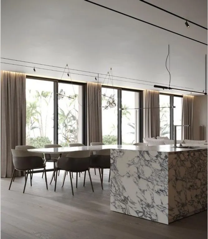 Salle à manger - Luxury Apartment with Sea View in Santa Ponsa