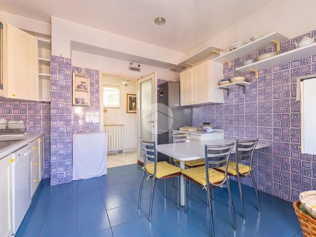 Kitchen - Penthouse with Park Views in Ardeatino