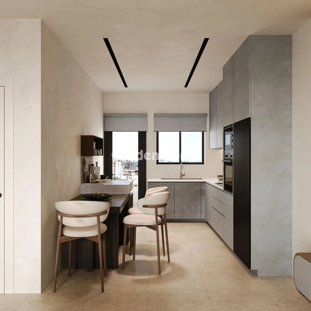 Cuisine - Modern Penthouse with Balcony in Petroupoli Centre