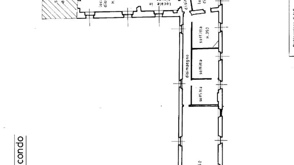 Plan - Historic Castle with 2 Ha Land in Parma