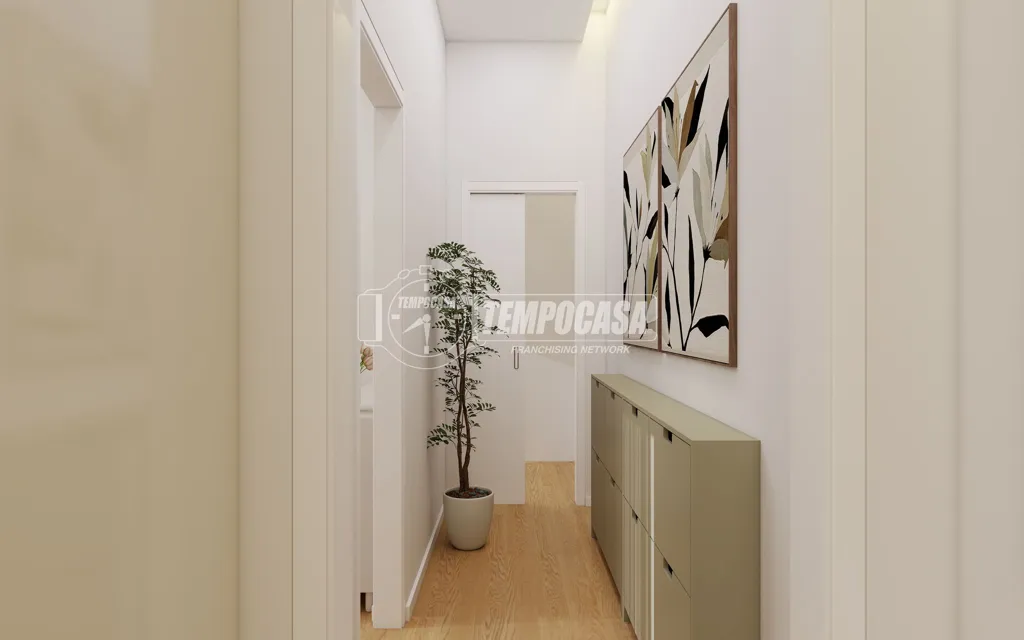 Ingresso - Three-Bedroom Apartment in Historic Building, Milan