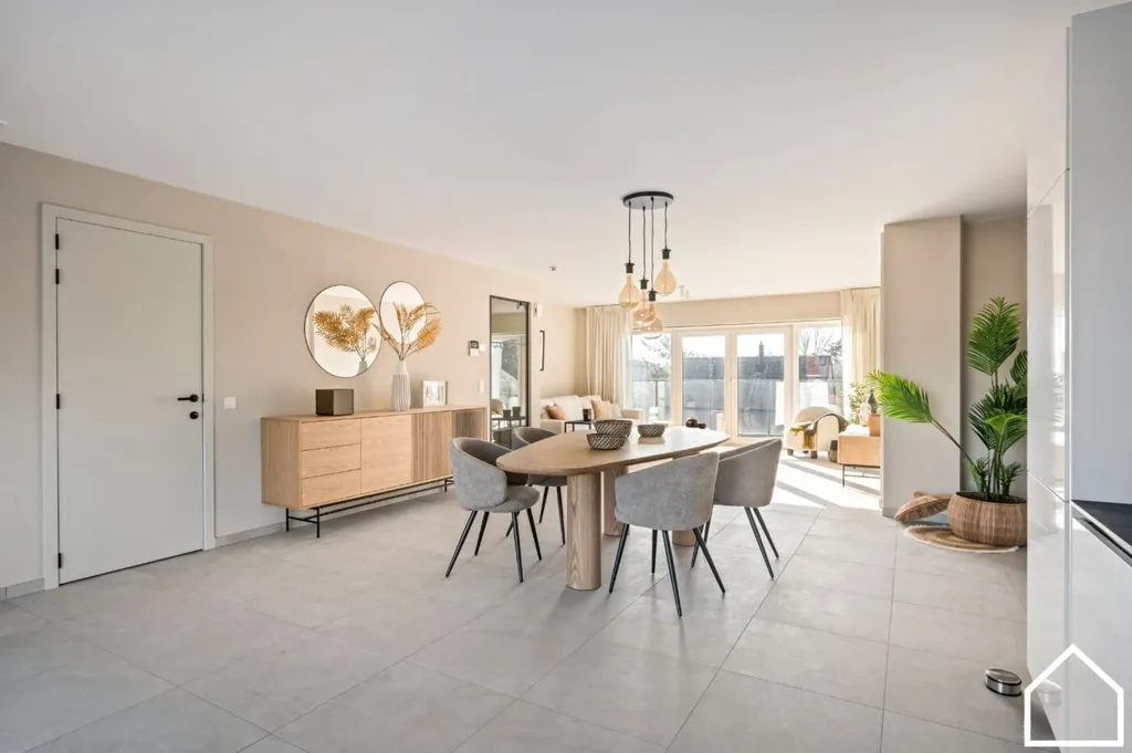 Salle à manger - Appartement Neuf avec Terrasse à Comines-Warneton