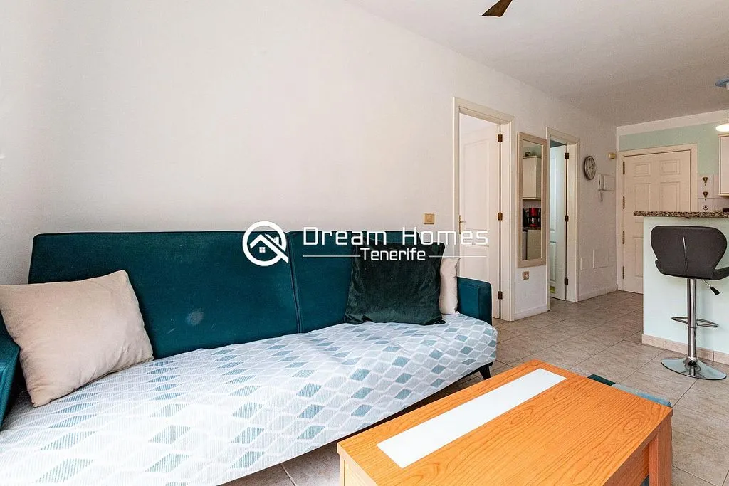 Séjour - 1-Bedroom Apartment with Pool in Puerto de Santiago