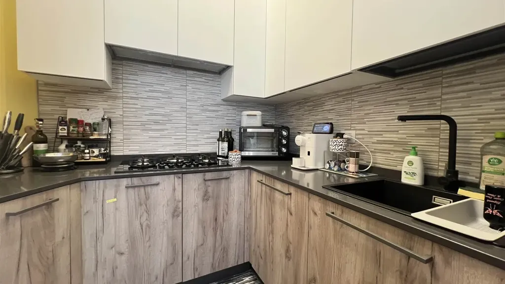 Cuisine - Rusticated Apartment with Balcony in Scandicci