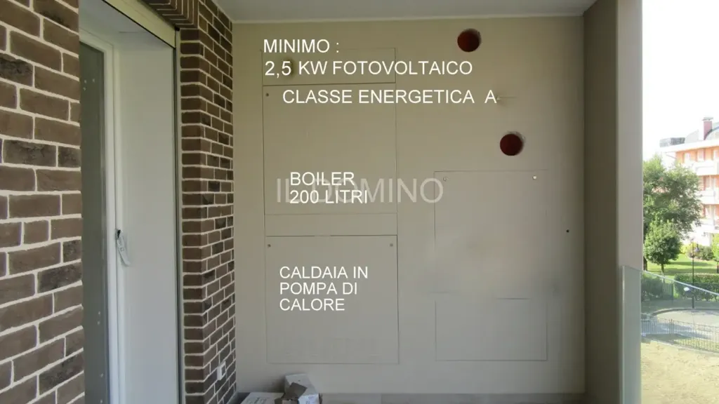 Balcon - Modern Apartment with Solar Panels in Padua