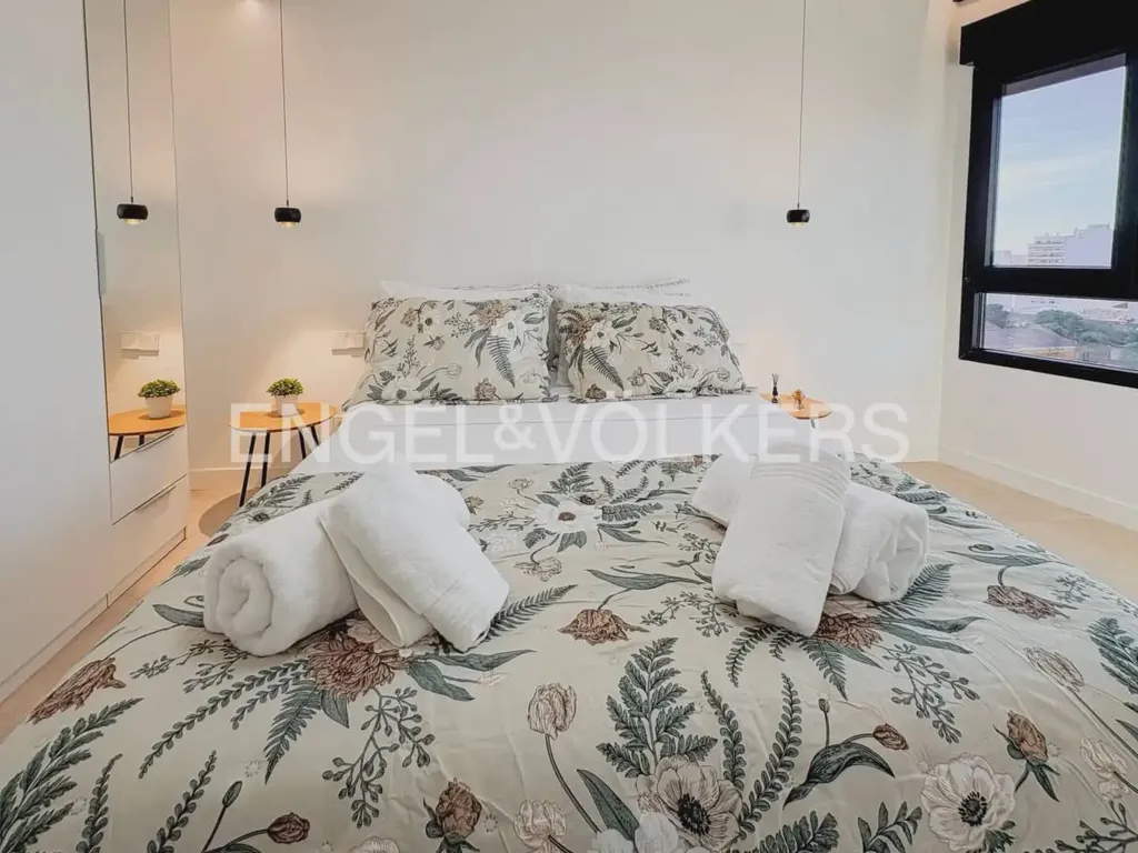 Bedrooms - Reformed Apartment with Balcony in Dénia