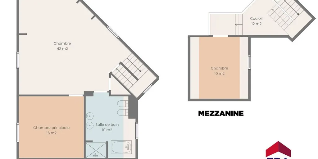 Plan - Maison mixte avec terrasse à Elsene