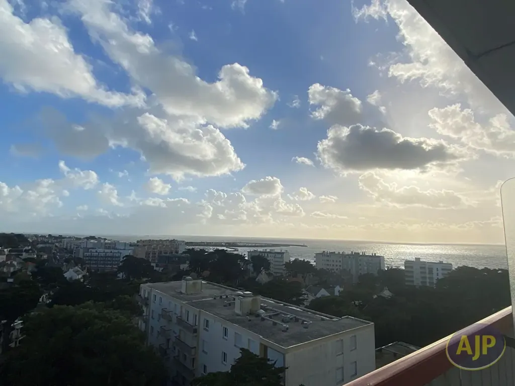 Balcon - Appartement avec Vue sur Mer à Pornichet